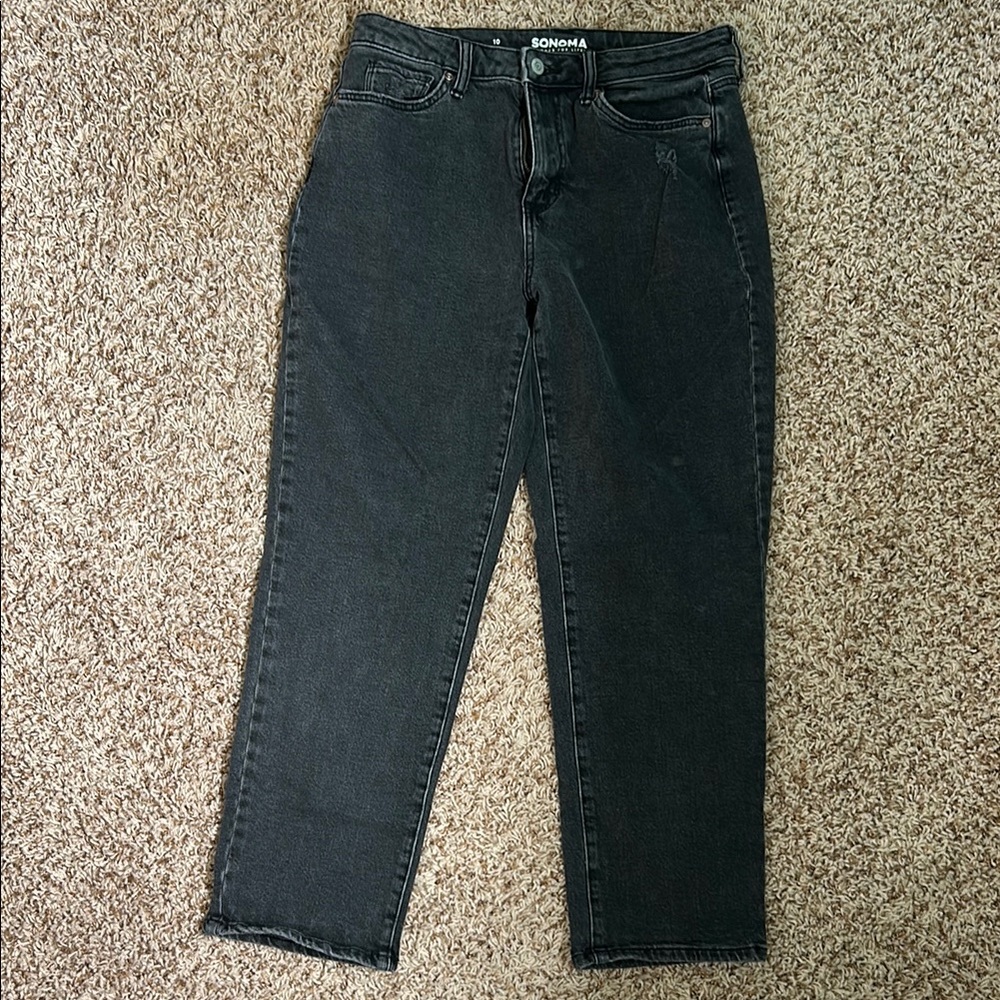 Sonoma Charcoal Denim Pants